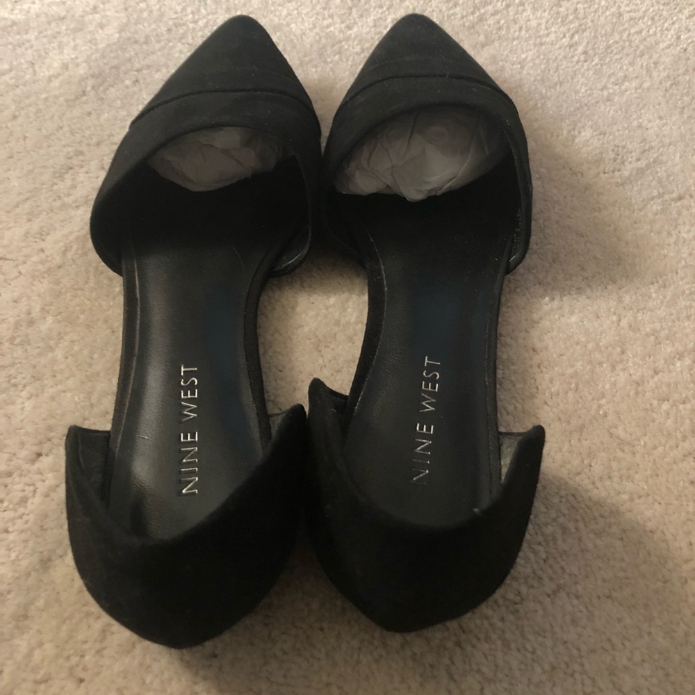 Nine West Piper Flats Black 6.5